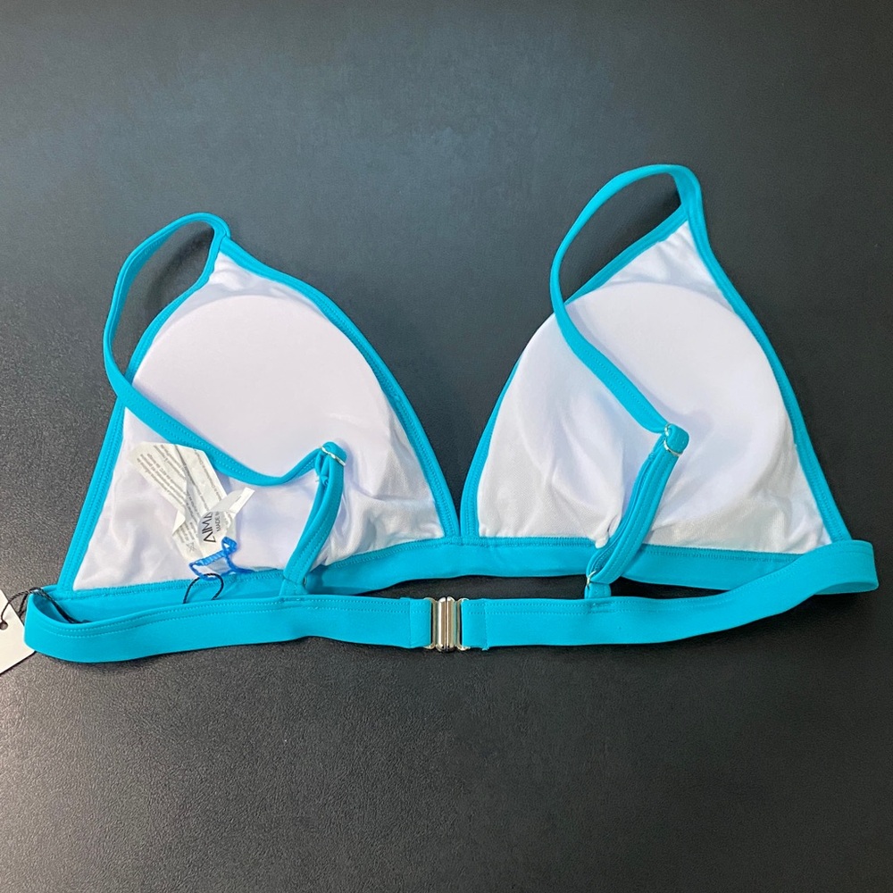 Blue Bikini Set Bathing Suit Swimsuit - Picture 5 of 8